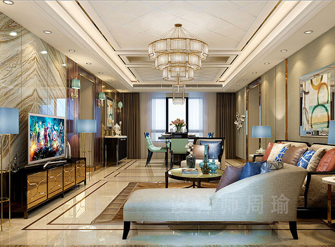 色操屄在线视频世纪江尚三室两厅168平装修设计效果欣赏